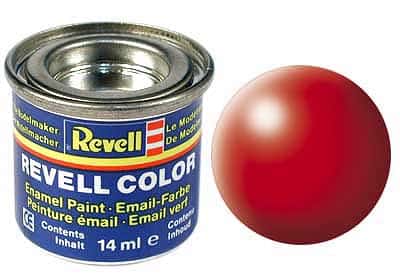 Revell - Modellbaufarbe Nr. 332 leuchtendes Rot seidenmatt