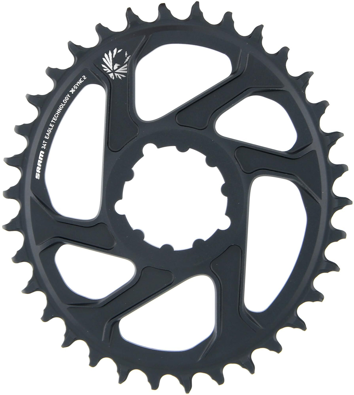 Sram Kettenblatt X-Sync 2 Oval Kettenblatt X-Sync 2 Oval Alu, 34 Zähne.
