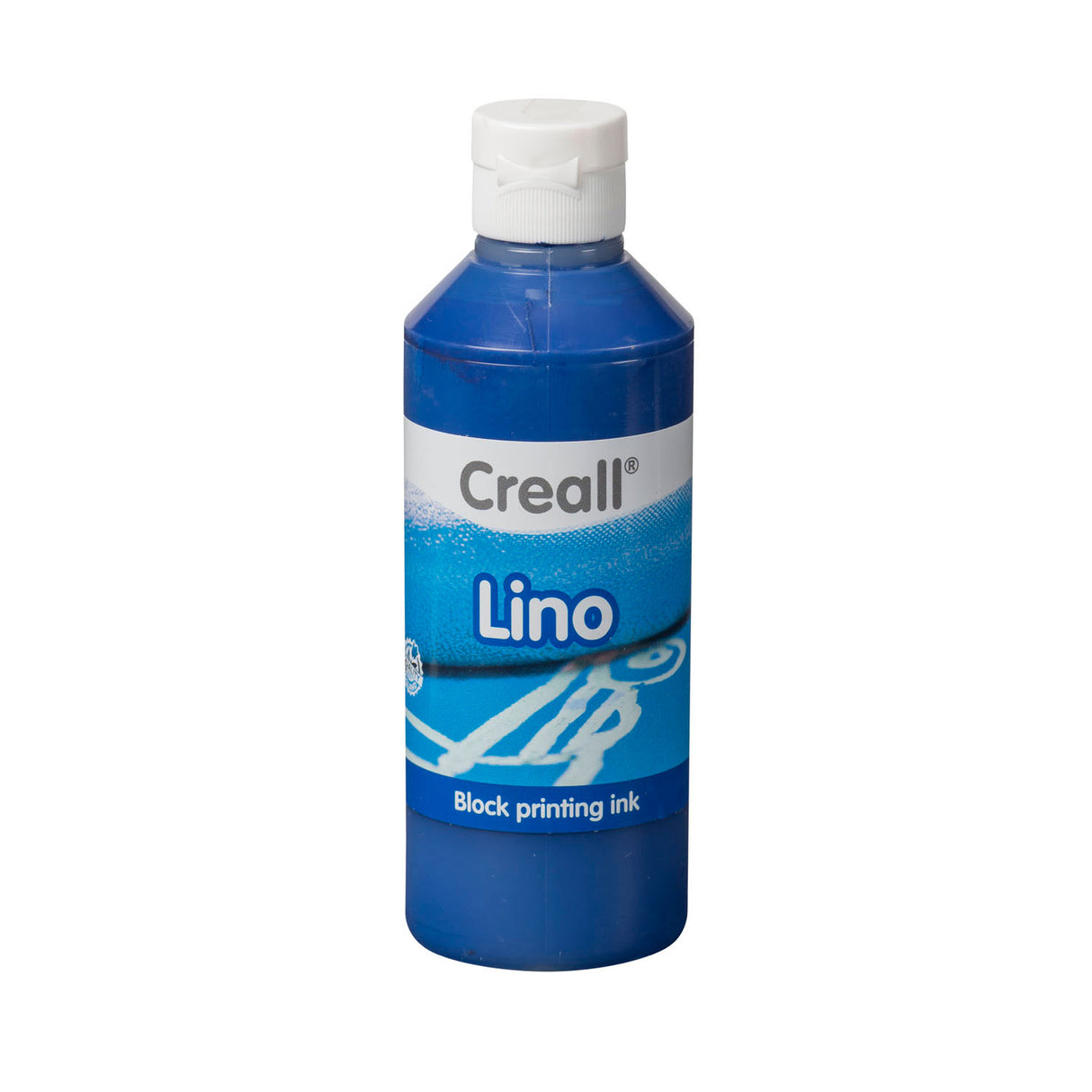 Creall Linolblockdruckfarbe dunkelblau, 250 ml