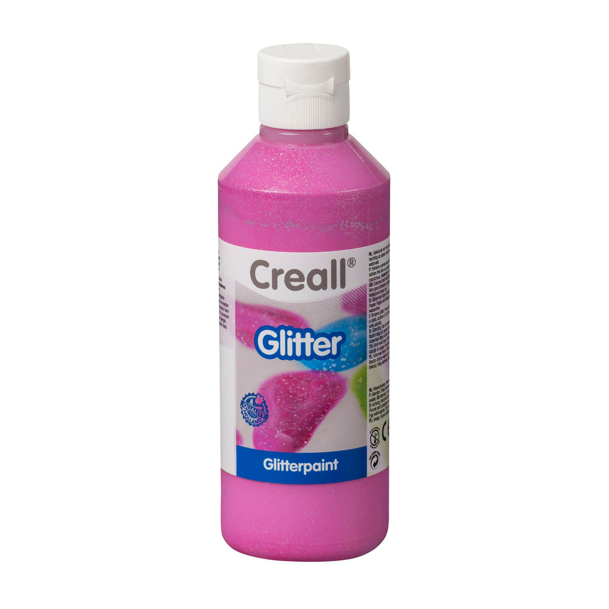 Creall Glitzerfarbe rosa, 250 ml