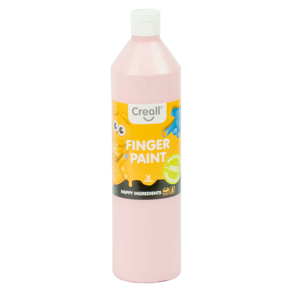 Creall Fingerfarbe konservierungsfrei rosa, 750 ml