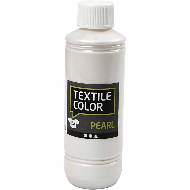 Kreativfirma Textilfarbe - Abdeckung Textilfarbe - Basisperle, 250 ml
