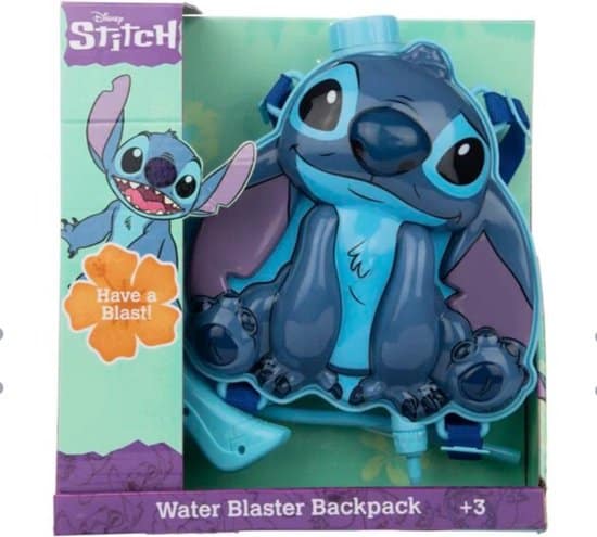 Sambro -Stitch -Wasserpistole mit Rucksacktank