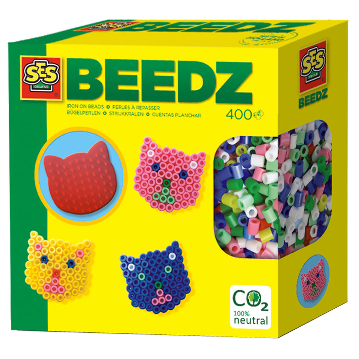 Ses Bügelperlen-Set Katzen