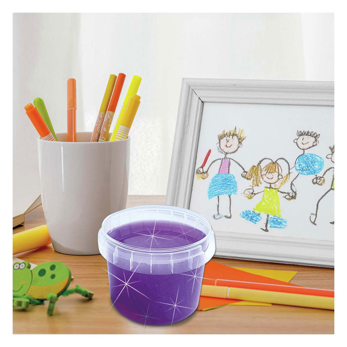 Ses Slime - Lila Glitzer 140g