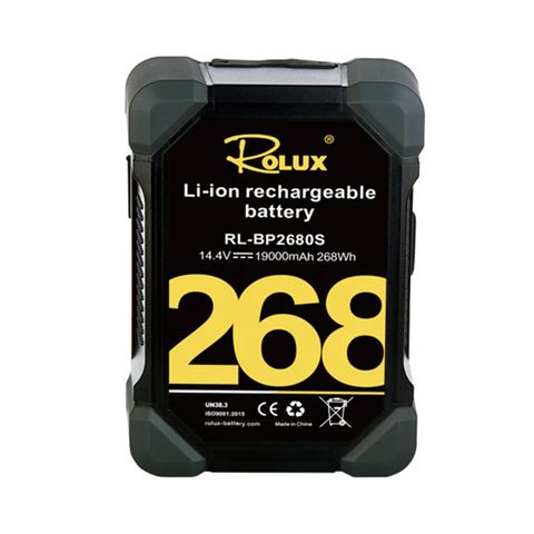Rolux Smart V-Mount-Akku RL-BP2680S 268 Wh 14,4 V 19000 mAh