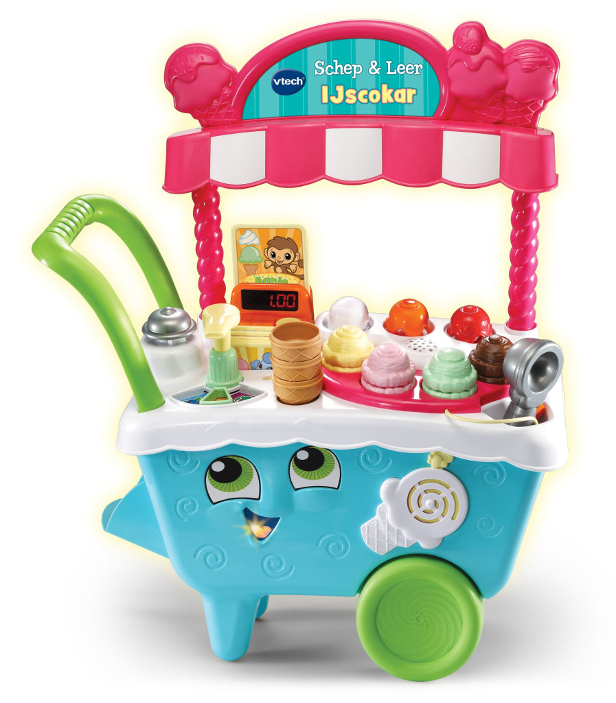 Vtech-Schaufel und Eiswagen aus Leder