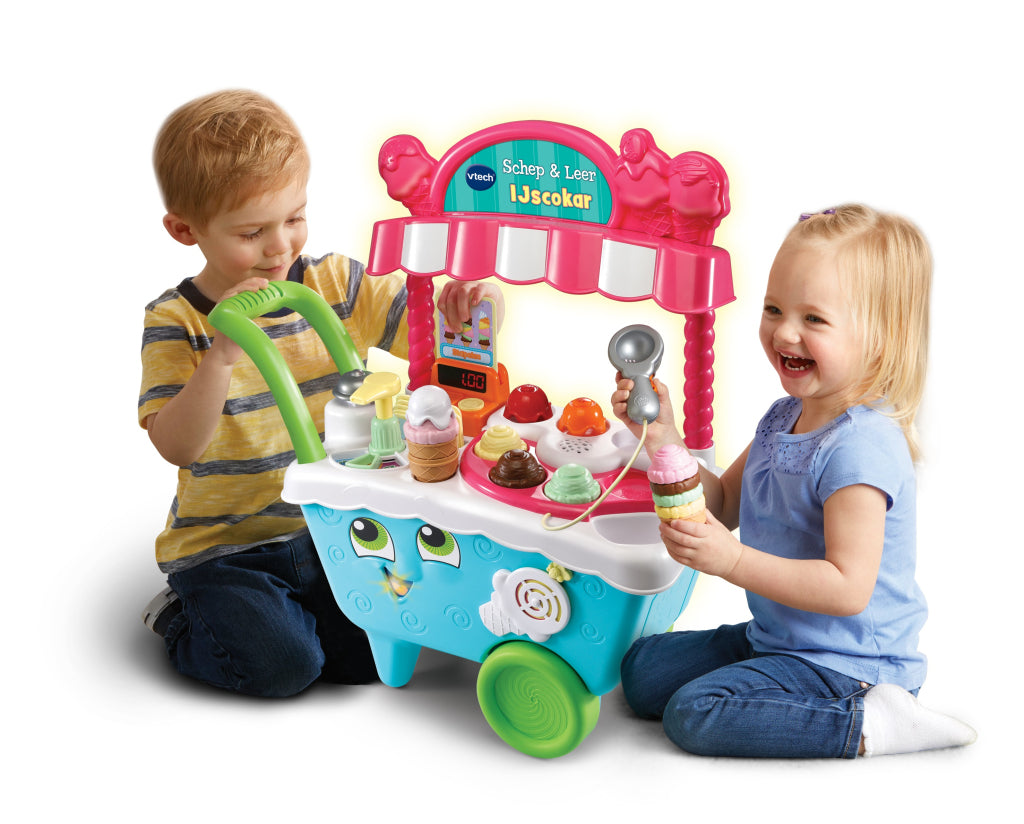 Vtech-Schaufel und Eiswagen aus Leder