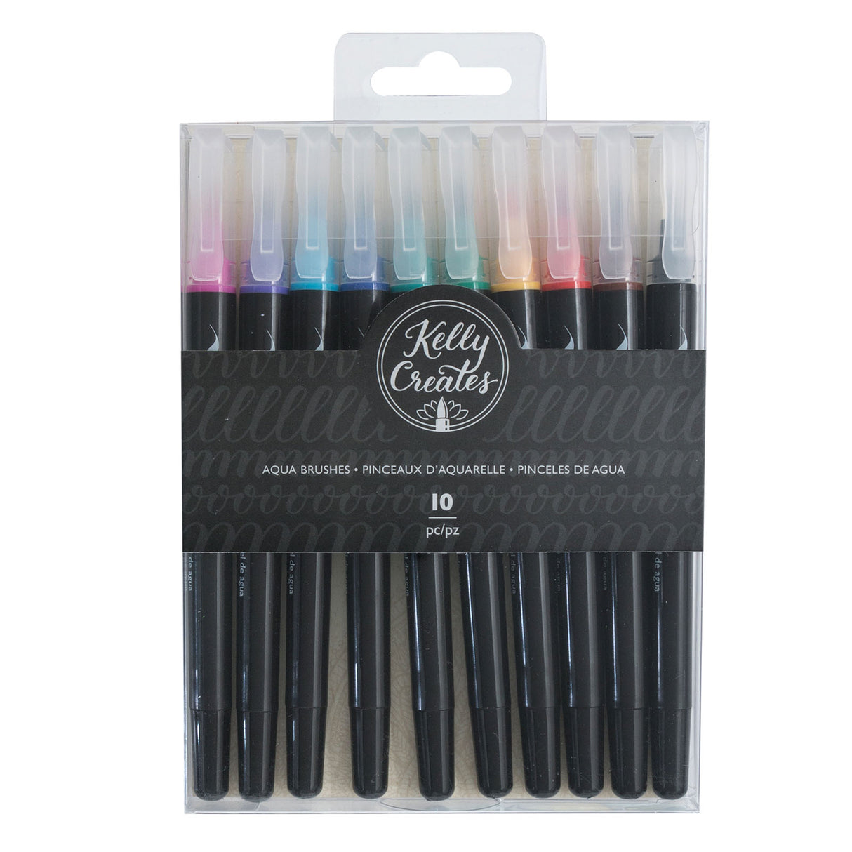 Kelly creates • pens aqua brushes 10pcs