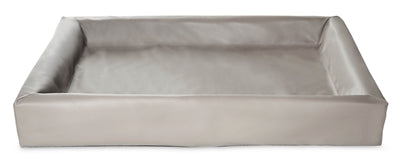 Bia-Bettbezug aus Kunstleder für Hundekörbe, Taupe
