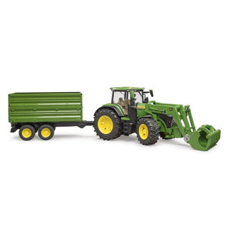 Bruder Traktor John Deere 7R 350 mit Anhänger