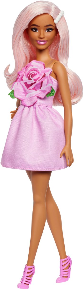 Barbie Fashionista Puppe rosa Rose