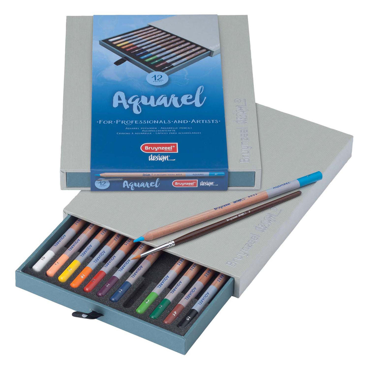 Bruynzeel Aquarellstifte Box 12