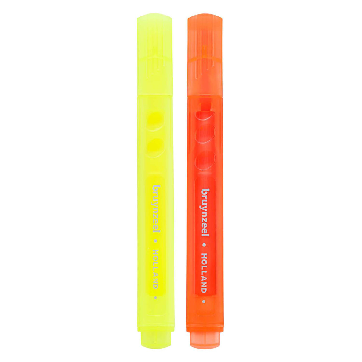 Bruynzeel Textmarker-Set in 2 Farben – Gelb und Orange