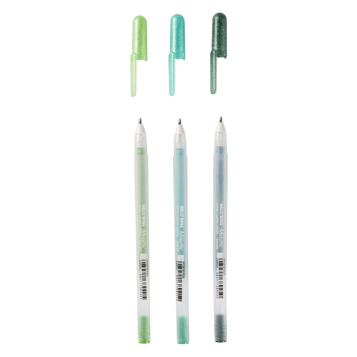 Sakura Gelly Roll Metallic-Set mit 3 Gelstiften, Wald