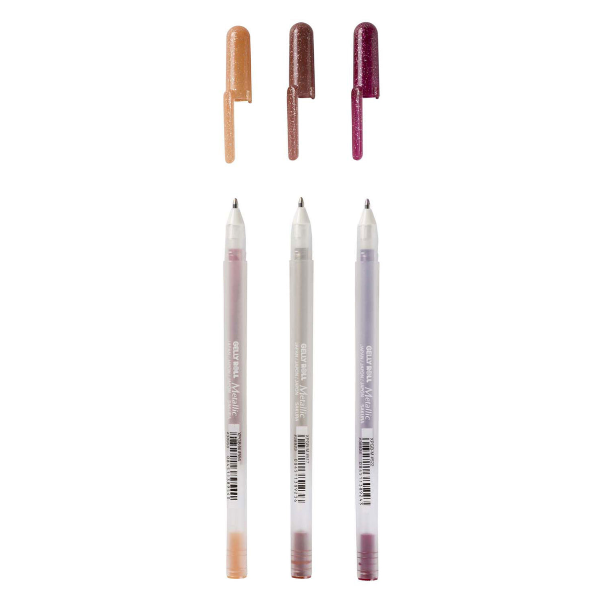 Sakura Gelly Roll Metallic-Set mit 3 Gelstiften, Natur