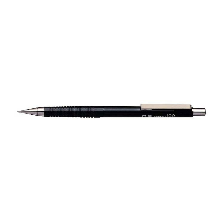 Sakura Druckbleistift 129 – 0,9 mm – Schwarz