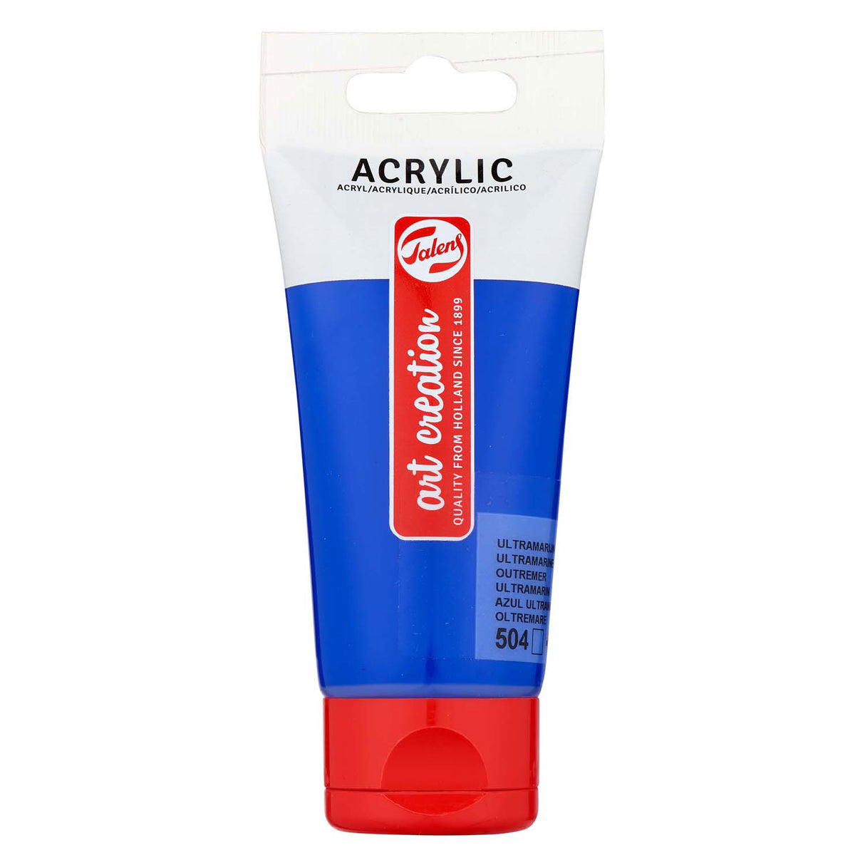 Talens Art Creation Acrylfarbe, Tube 75 ml, Ultramarin 504