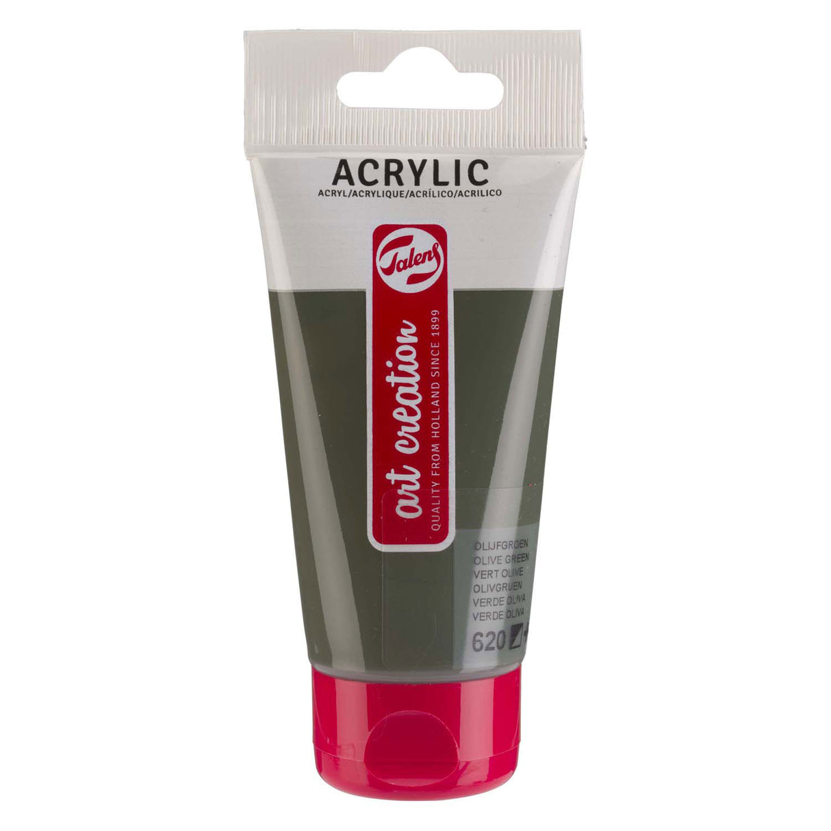 Talens Art Creation Acrylfarbe, Tube 75 ml, Olivgrün 620