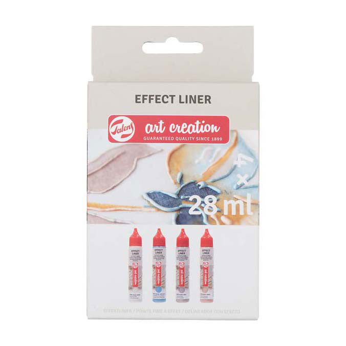 Talens Art Creation Effectliner Set 4x28ml Spezialitäten Pearl