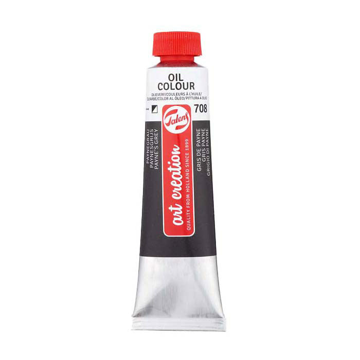 Talens Art Creation Ölfarbe, Tube 40 ml, Paynes Grey 708