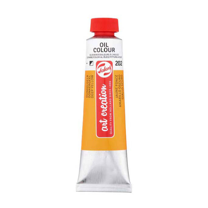 Talens Art Creation Ölfarbe, Tube 40 ml, Dunkelgelb 202