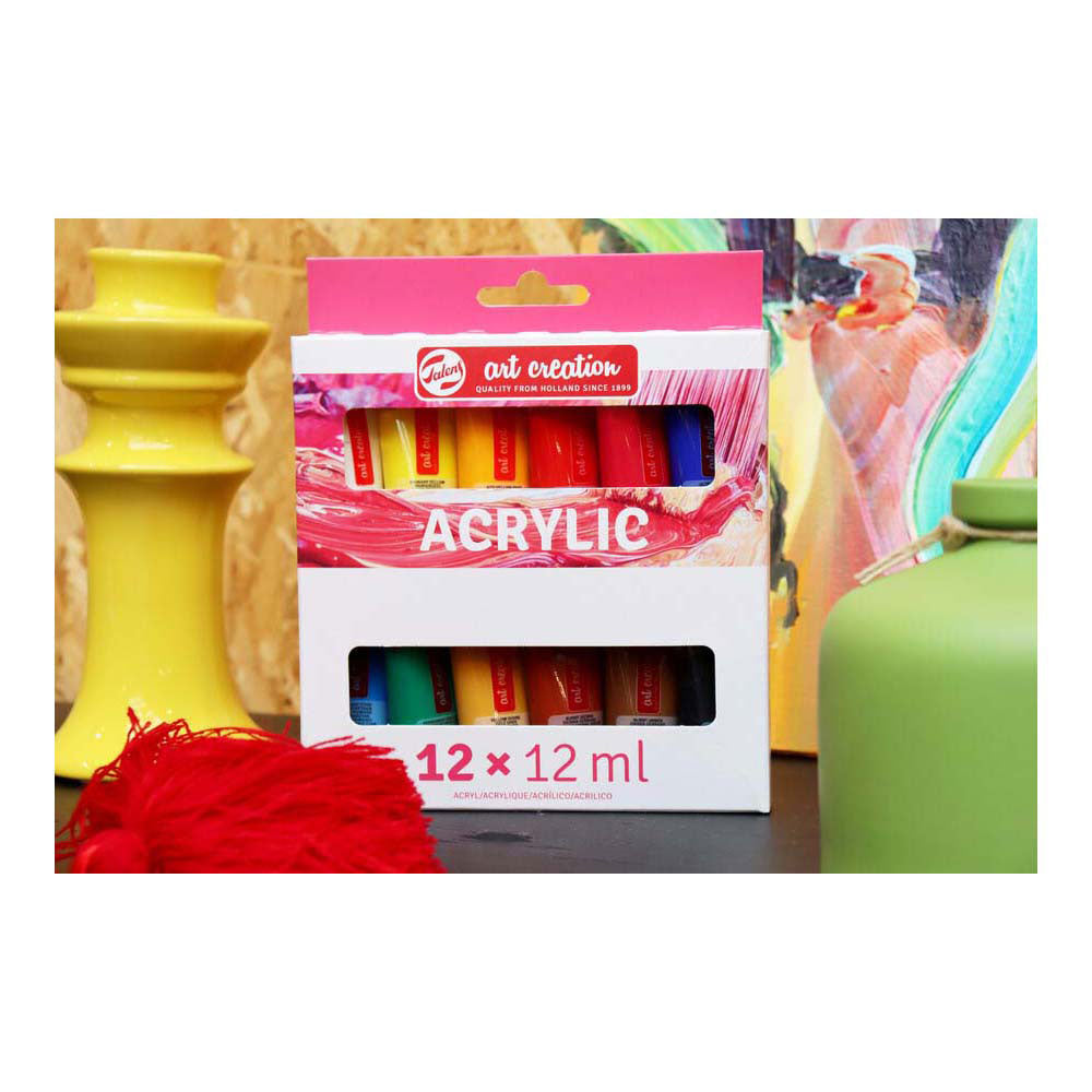 Talens Art Creation Acrylfarben-Set, 12 x 12 ml