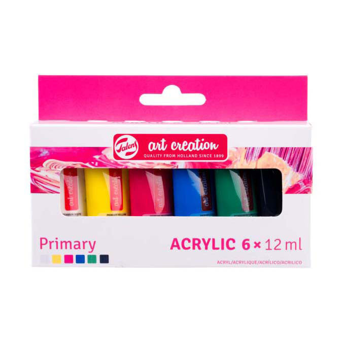 Talens Art Creation Acrylfarben-Set Primär, 6x12ml