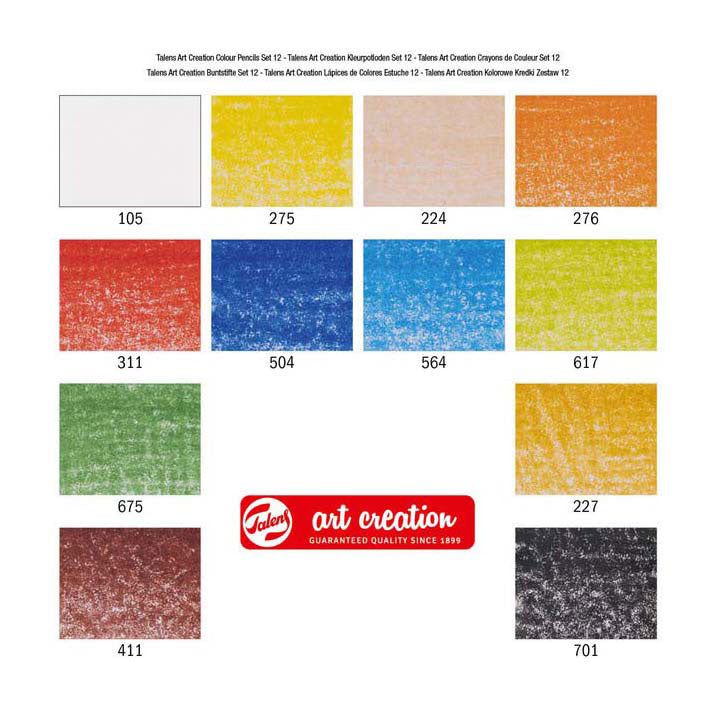 Talens Art Creation Buntstifte-Set 12