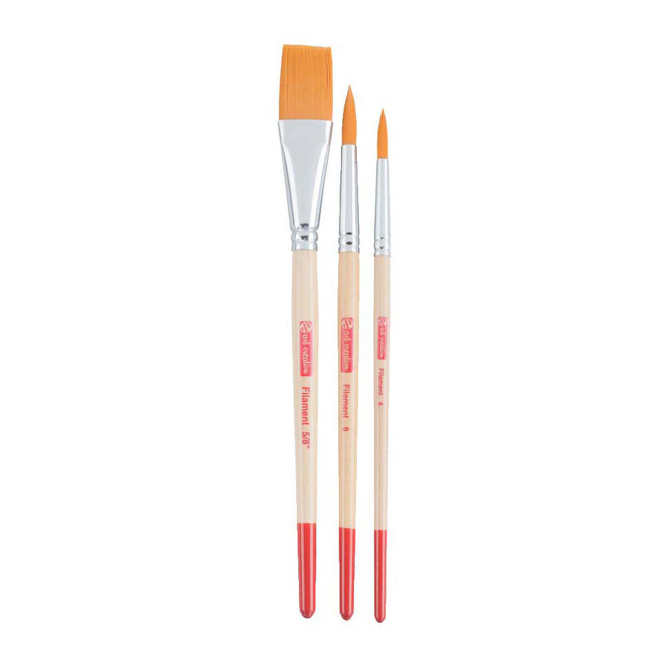 Talens Art Creation Aquarellpinsel-Set mit 3 Stück – Polyester