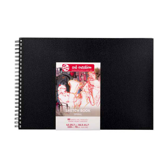 Talens Art Creation Skizzenbuch Spirale 29,7 x 42 cm 110 g 80 V