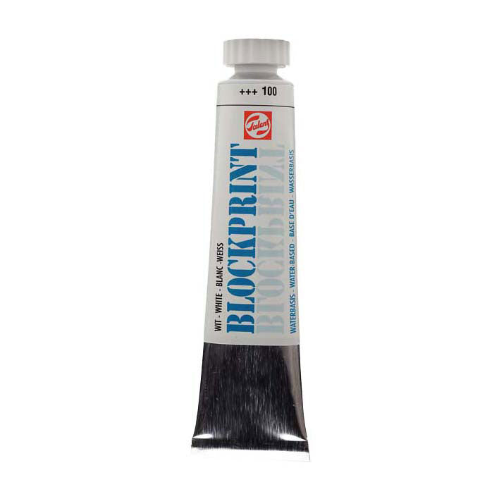 Talens Blockprint Tube 20 ml weiß 100