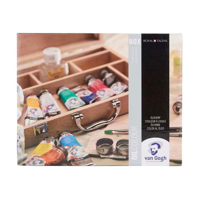Talens Van Gogh Ölfarbenkasten Basic mit 10 Farben 40ml