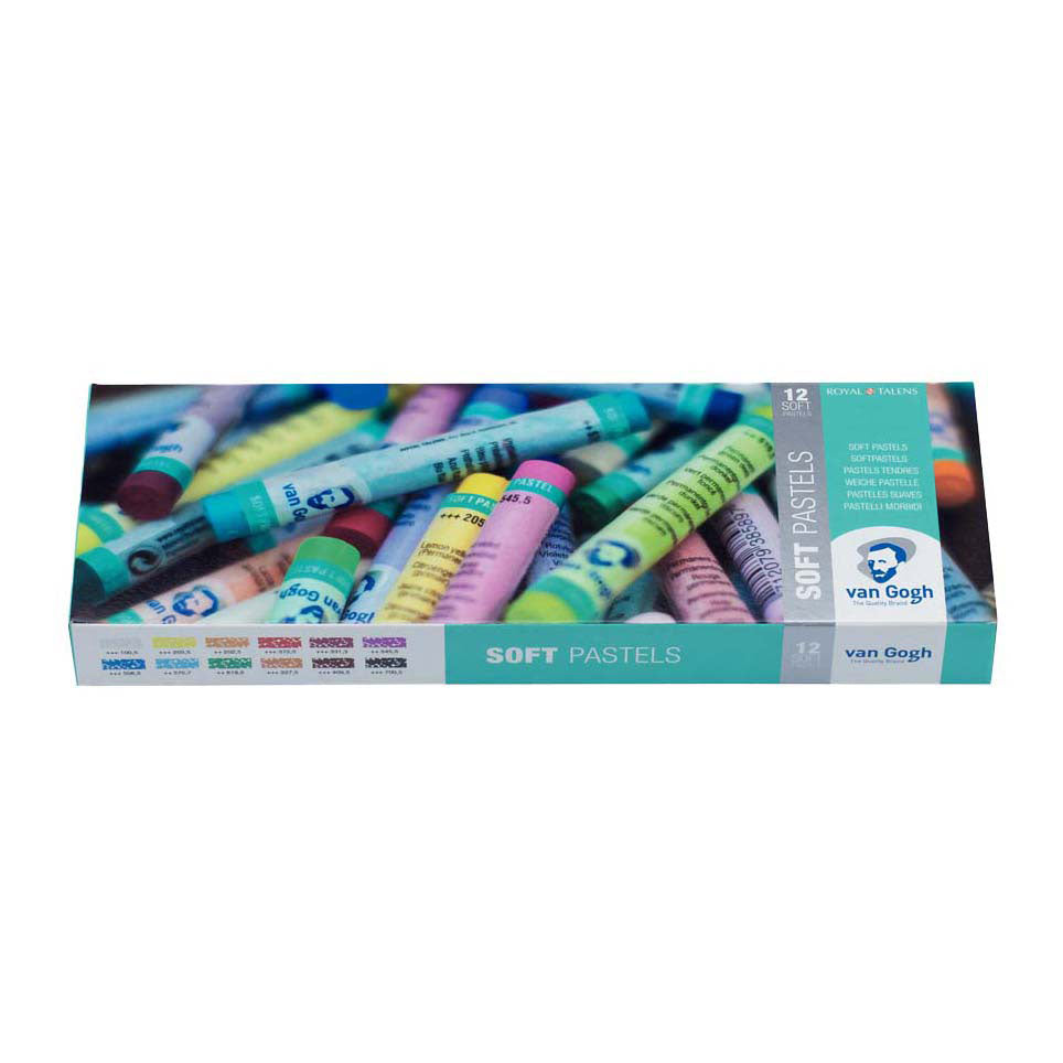 Bruynzeel van Gogh Softpastell-Starterset mit 12 Farben
