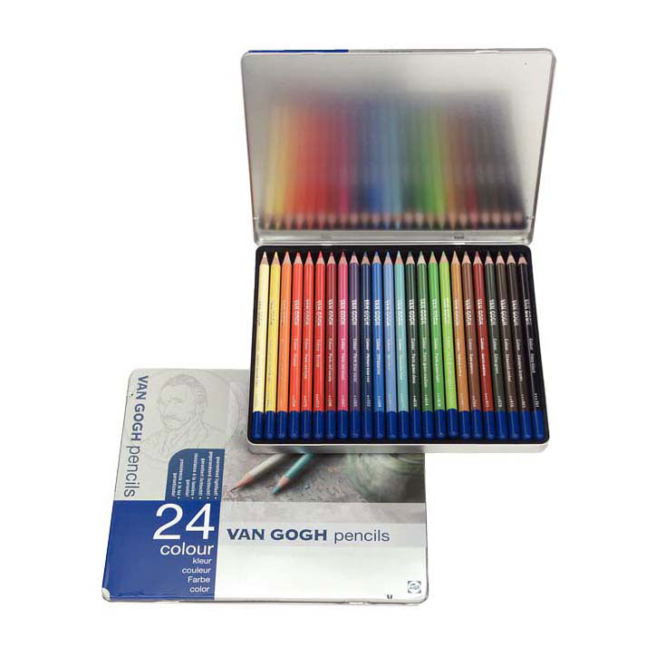 Bruynzeel van Gogh Grundset Buntstifte mit 24 Farben
