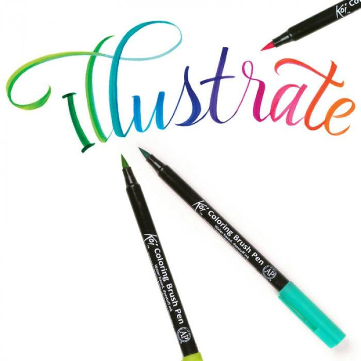 Sakura Koi Malpinselstift-Set | 12 Farben