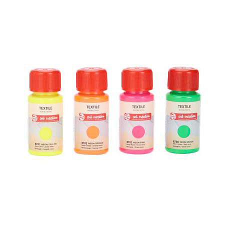 Talens Art Creation Textilfarbe Neon 4x50ml