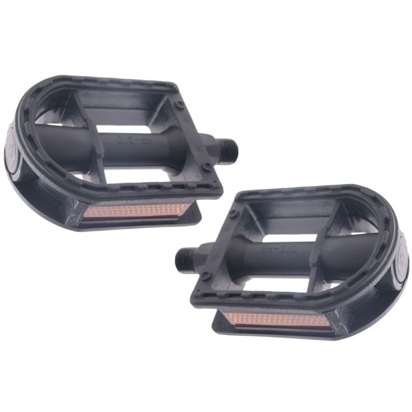 Edge -Pedal -Set für Kinderbike Kiddy Zwart