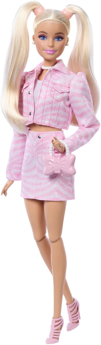 Barbie fab fashionista deluxe rosa Denimjacke