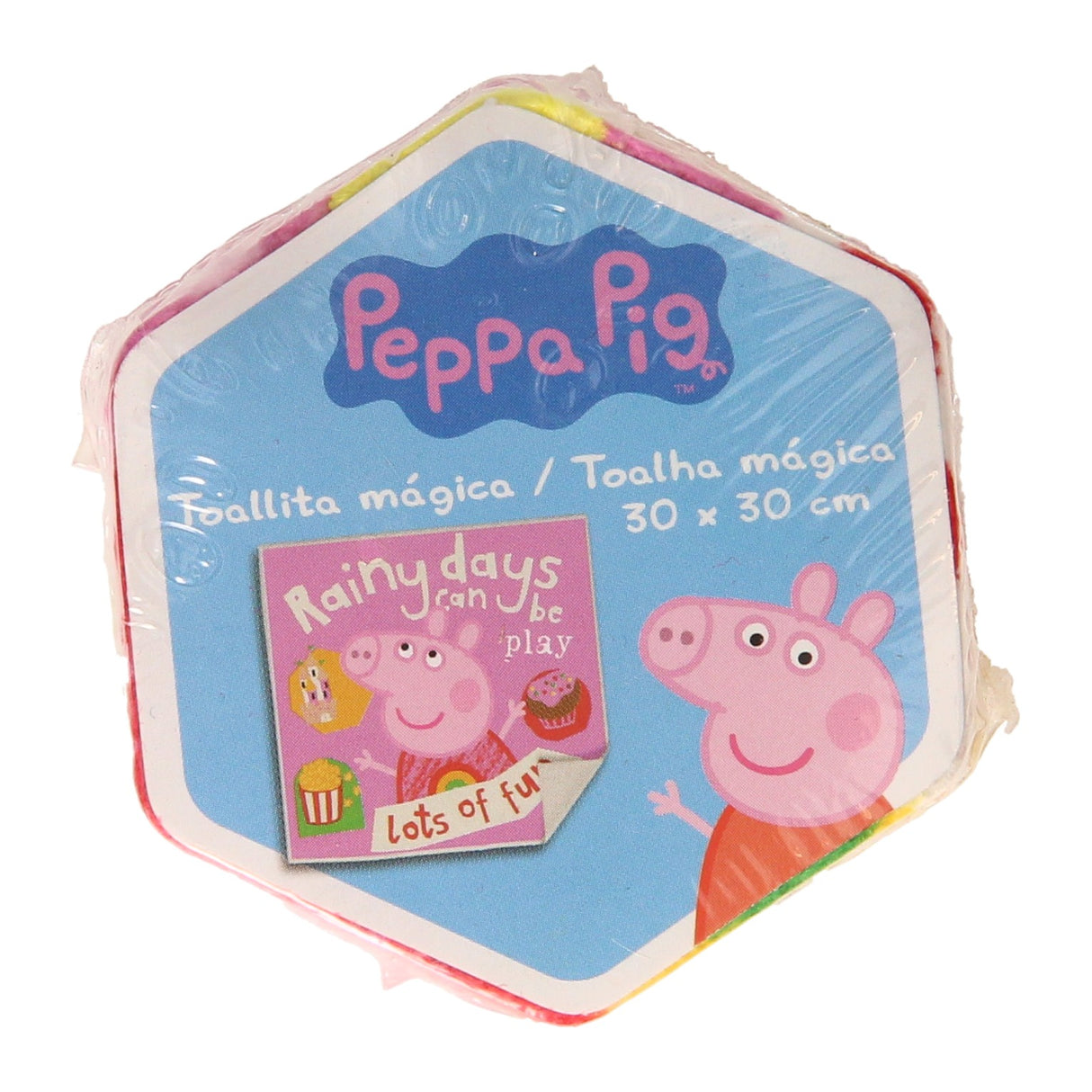 Kinder lizenzierende Magie Handtuch Peppa Pig, 30 x 30 cm