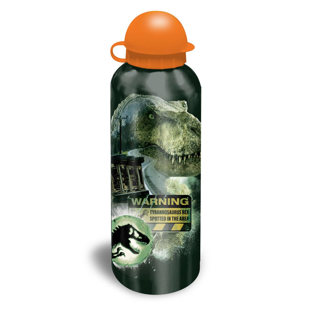 Kinderlizenzlizenzlizenz Jurassic World Bidon, 500 ml Orange