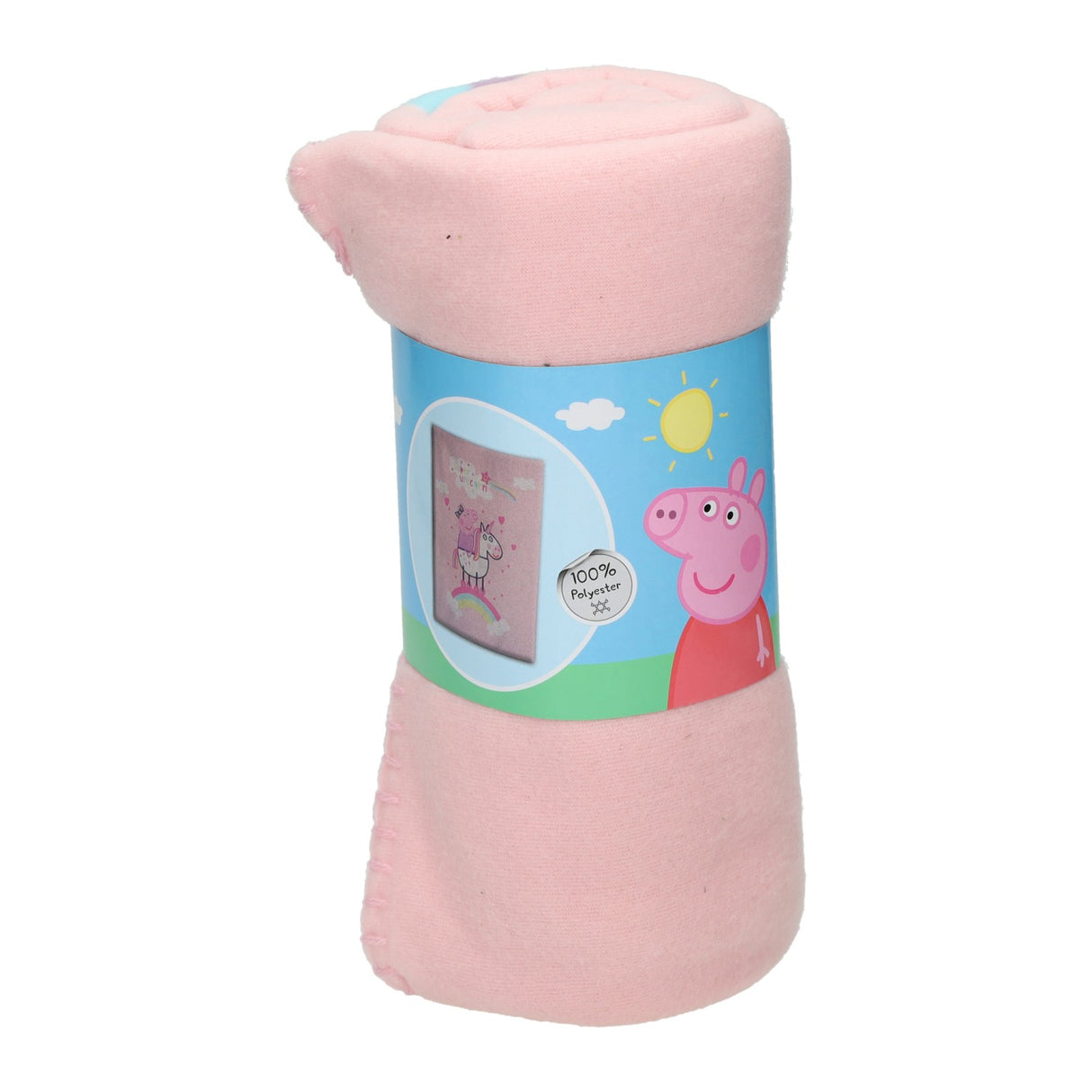 Peppa Wutz Fleecedecke, 100x140cm
