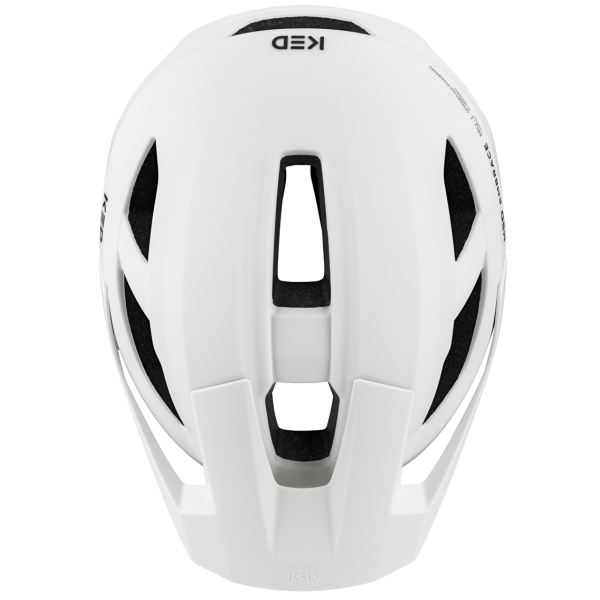 Ked Fahrradhelm-Umarmung L (58–62 cm) – mattweiß