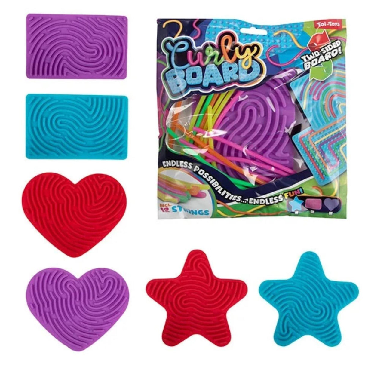 Toi-toys Toi Toys lockiges Brett 20x26cm