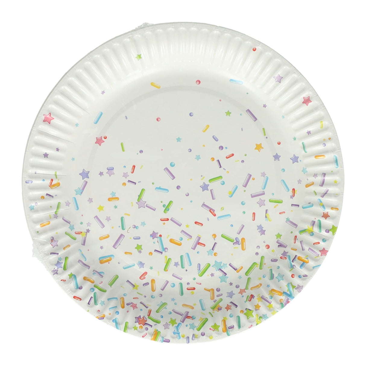 Partyteller aus Papier 18cm, 10 Stk.