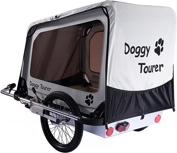 Doggytourer Fahrrad Hundeanhänger Doggy Tourer L Hundeanhänger Kinder Touring Doggy Tourer L Sil. B.