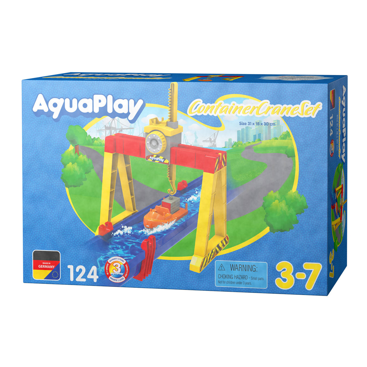 Aquaplay 124 - Containerkran-Set
