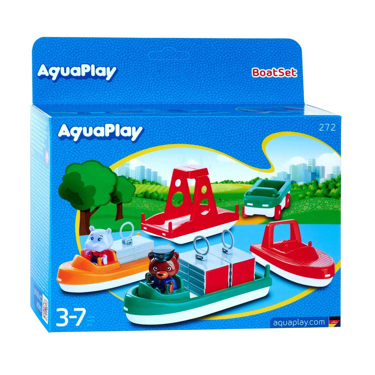 Aquaplay groß – Bootsset – Wasserbahn-Zubehör
