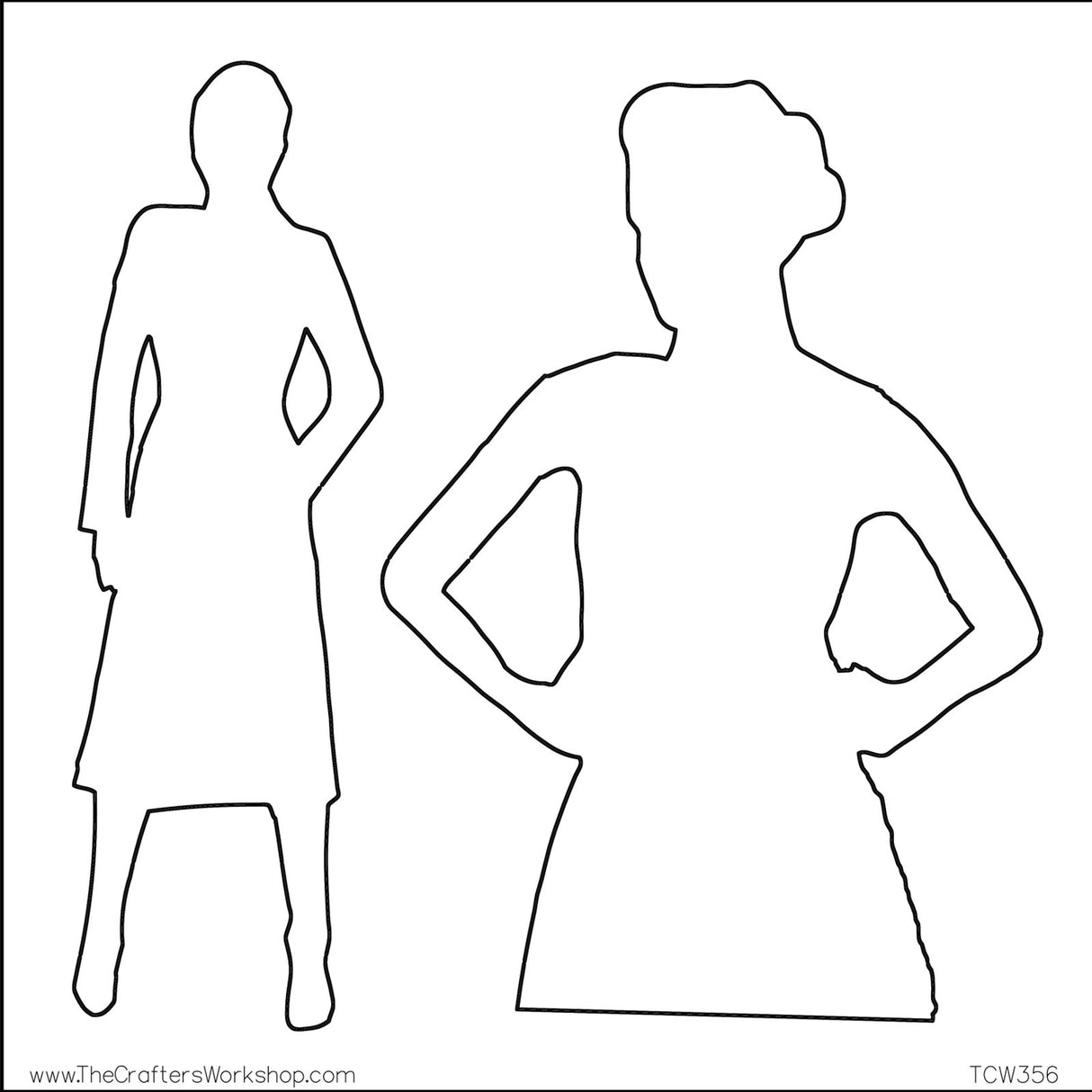 Die Werkstatt des Handwerkers • Vorlage 15x15cm Sally Carly