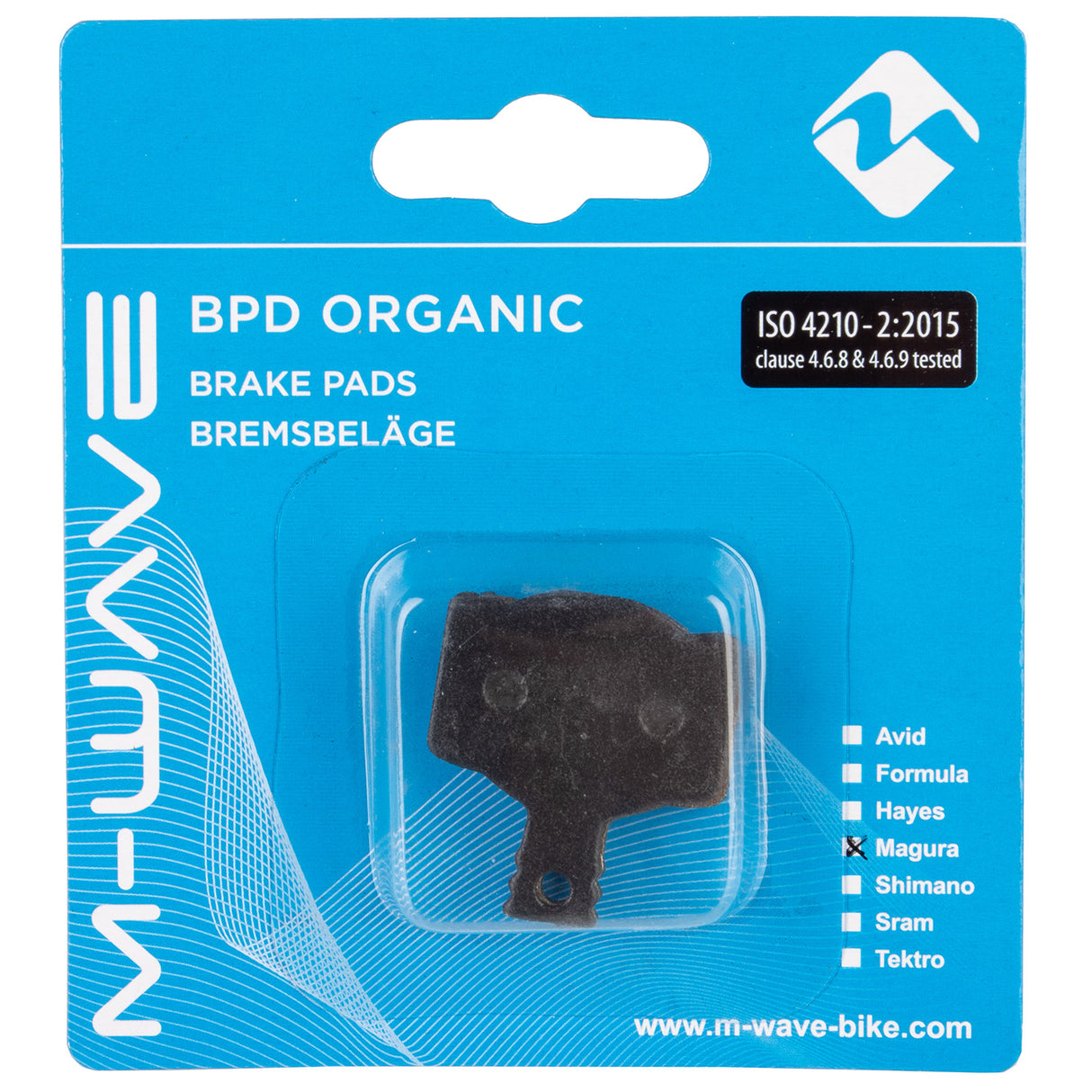 M-Wave BPD Organic M1 Bremsbeläge für Scheibenbremsen